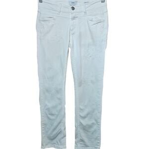 Closed Denim Starlet Straight Leg Crop Jeans Size 26